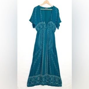 Earthbound Trading Company Queen of the Nile Maxi Dress